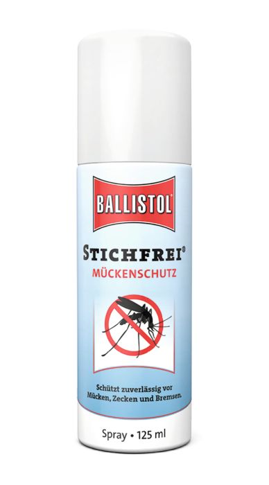 Ballistol Stichfreispray 125ml gegen Mücken, Zecken, Moskitos, Bremsen