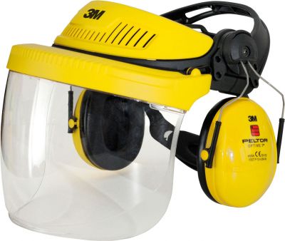 PELTOR Gehör- und Gesichtschutz Kombination G500, gelb
