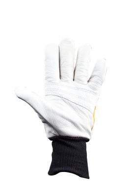 PRO Schnittschutz-Handschuh linker Handschuh, orange, Größe L