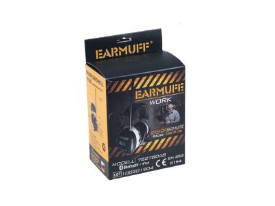 Gehörschutz EARMUFF 31DB FM/AUX/Bluetooth/DAB+
